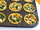 Закрытые тарталетки с курицей, грибами