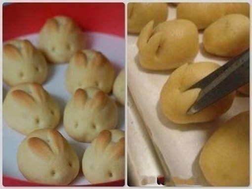Оригинальные печенюшки зайчики