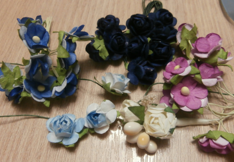 игра "цветные конверты" синий-белый-фиолетовый