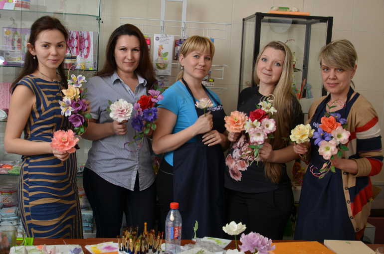 Фото-отчет с курсов Оксаны Ксеницы в Кондитерской Студии ТортикАннушка