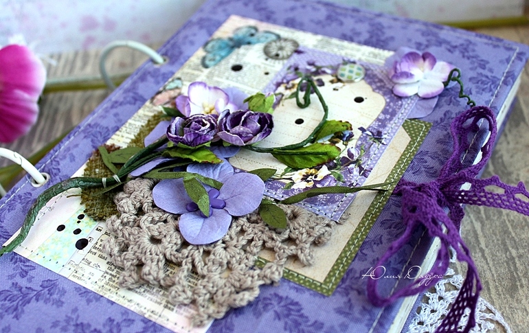 Блокноты в стиле Прованс