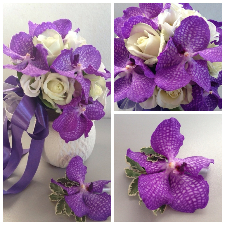 Букет невесты, оформление зала, доставка цветов