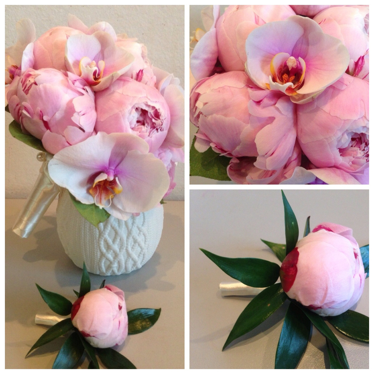 Букет невесты, оформление зала, доставка цветов