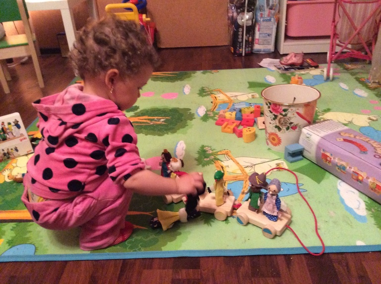 Как еще можно играть с паровозиком джеко.