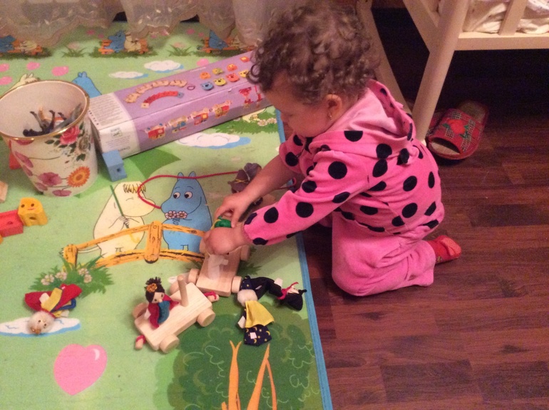 Как еще можно играть с паровозиком джеко.