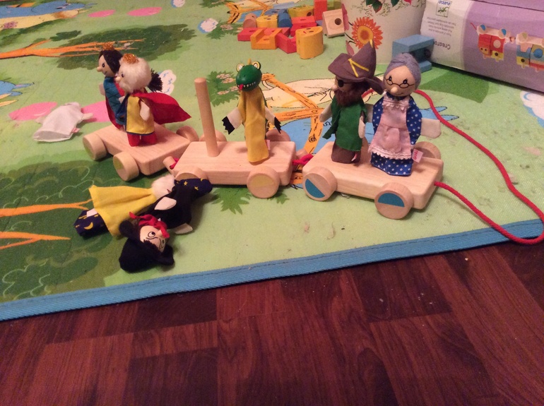 Как еще можно играть с паровозиком джеко.