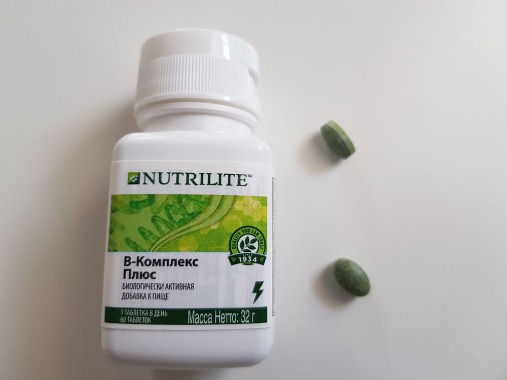 AMWAY, NUTRILITE B-комплекс плюс, 60 таб.