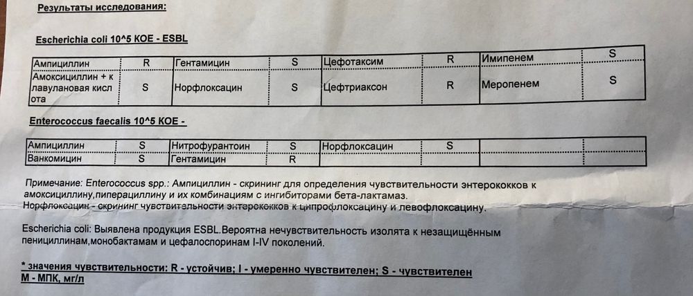 Enterococcus в мазке у мужчин и женщин лечение в Москве.