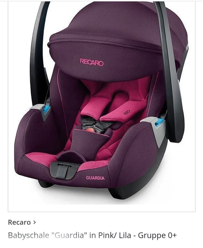 Автолюлька Recaro Guardia — 23 ответов | форум Babyblog