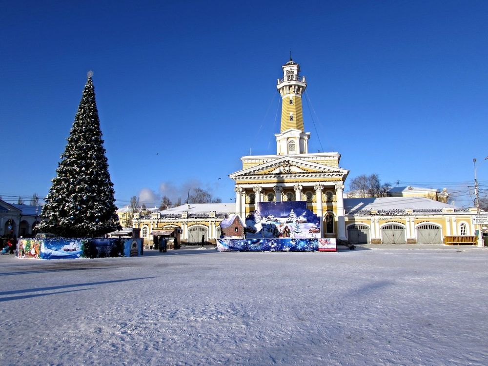 Кострома зимой фото