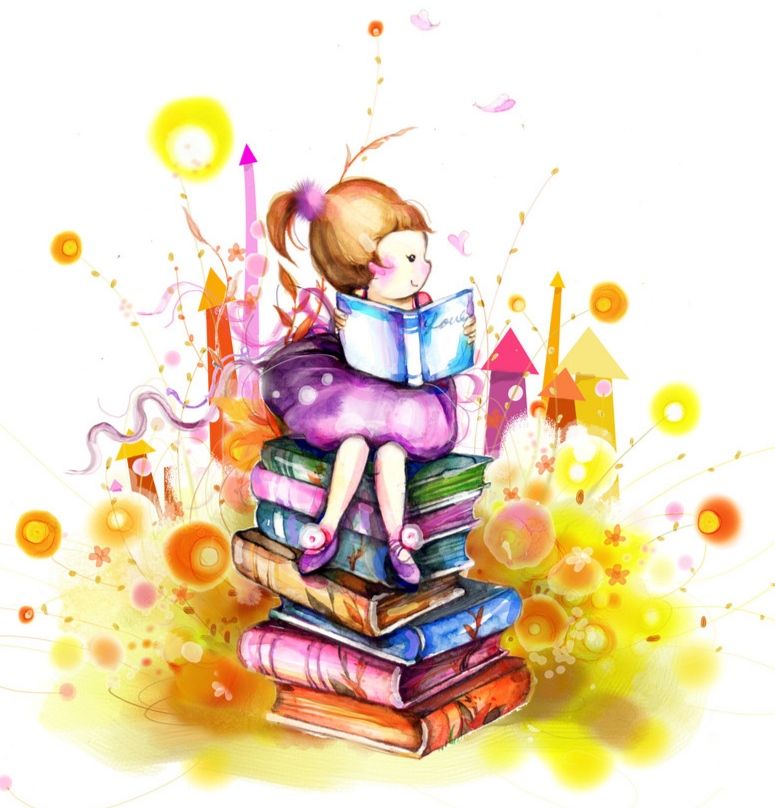 Рисунок книги акварелью