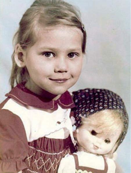 Анна герман в детстве фото