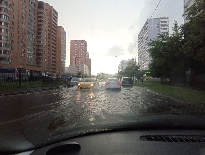 Затопление москвы