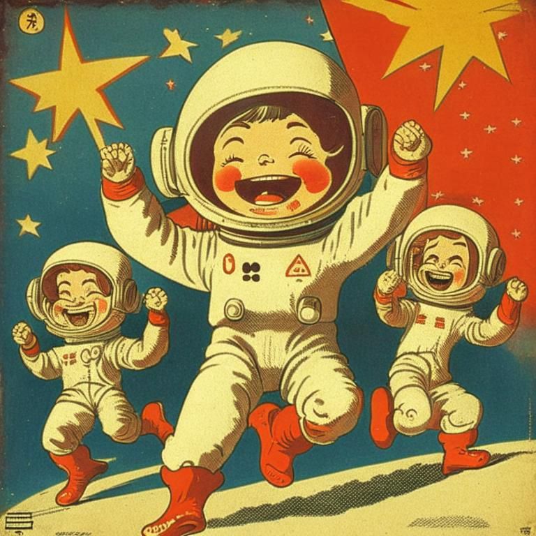 Когда день космонавтиков. Космонавтика. Рисунок на день космонавтиков. С днем космонавтики милые картинки. Космос удача.