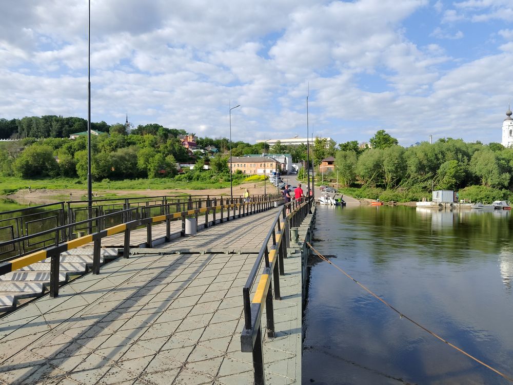 Понтонный мост пенза