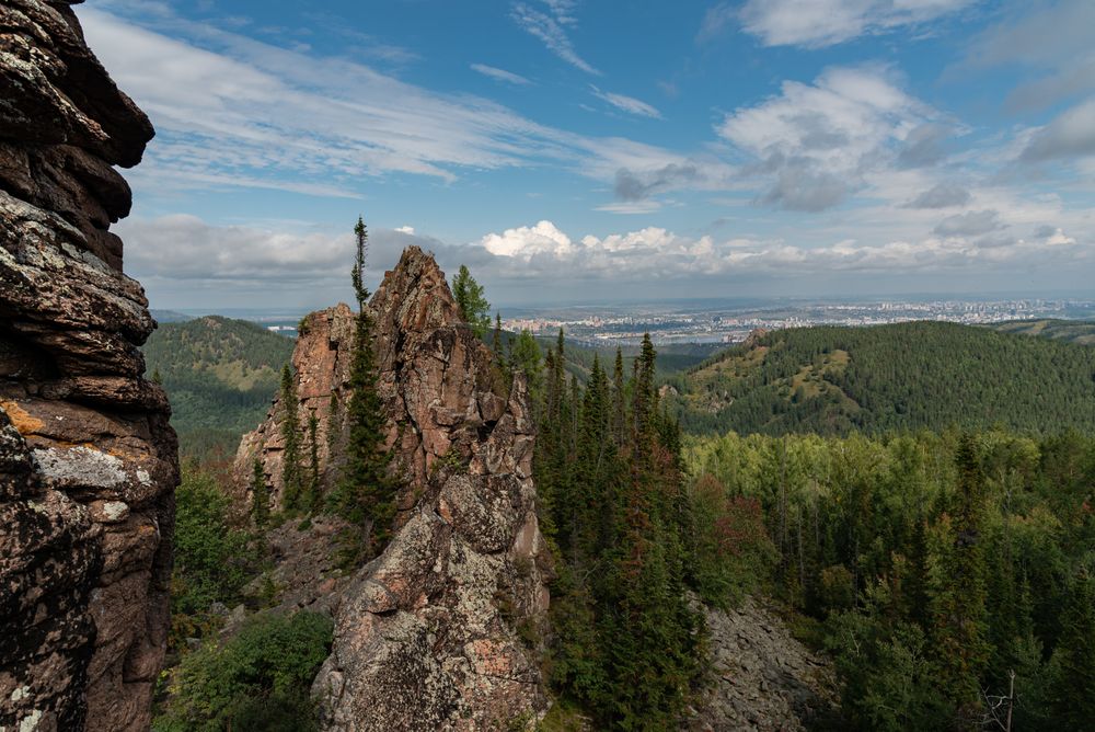 Красноярские столбы палаточный лагерь