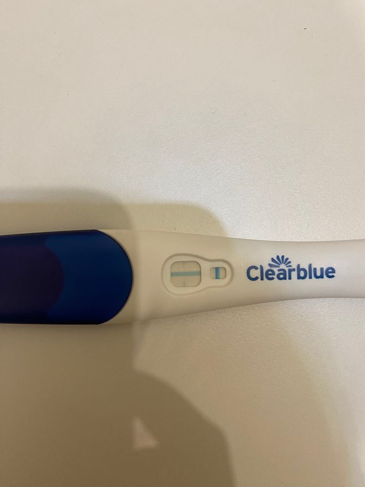 тест на беременность clearblue положительный результат фото как выглядит | Дзен