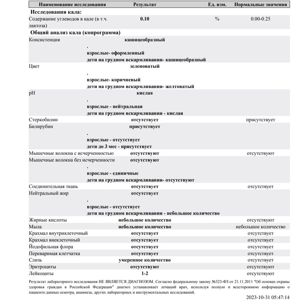 частый кашеобразный стул у взрослого