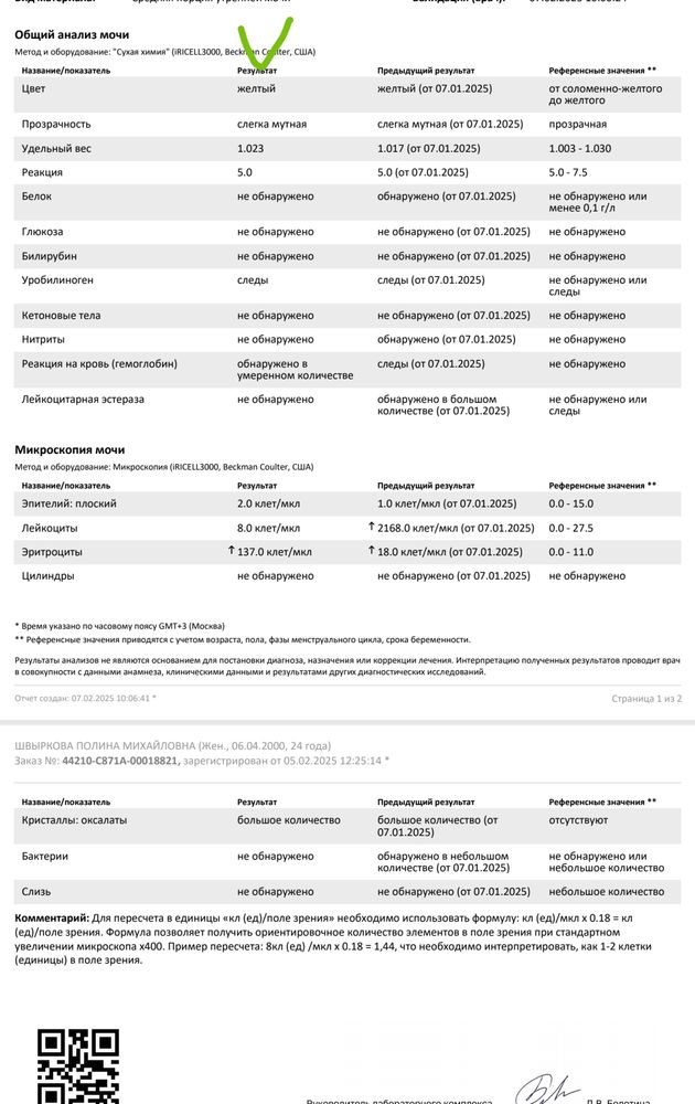 Эритроциты в моче у подростка повышены. Эритроциты в моче у подростка повышены