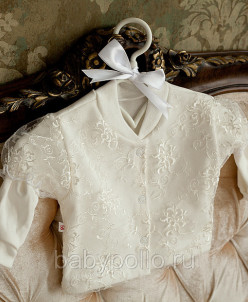 Кофточка-фонарик нарядная