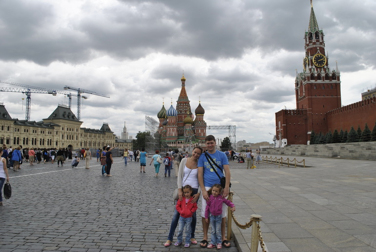 Наши каникулы в Москве (июль, 2013)