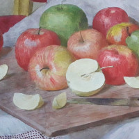 Художница со стажем