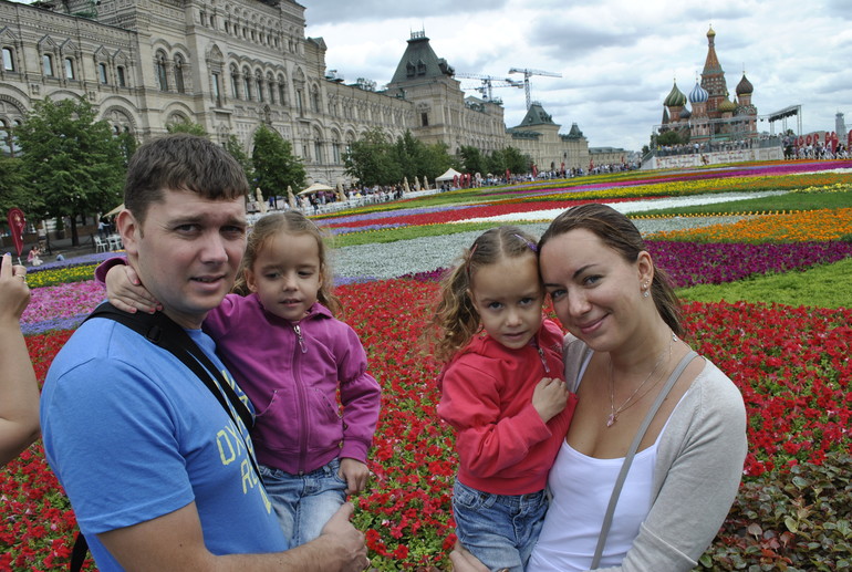 Наши каникулы в Москве (июль, 2013)