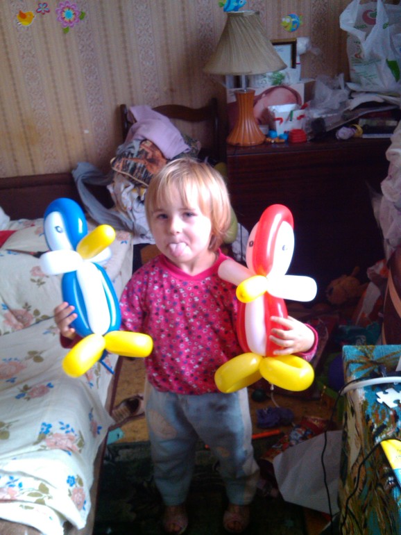 мои работы шарики